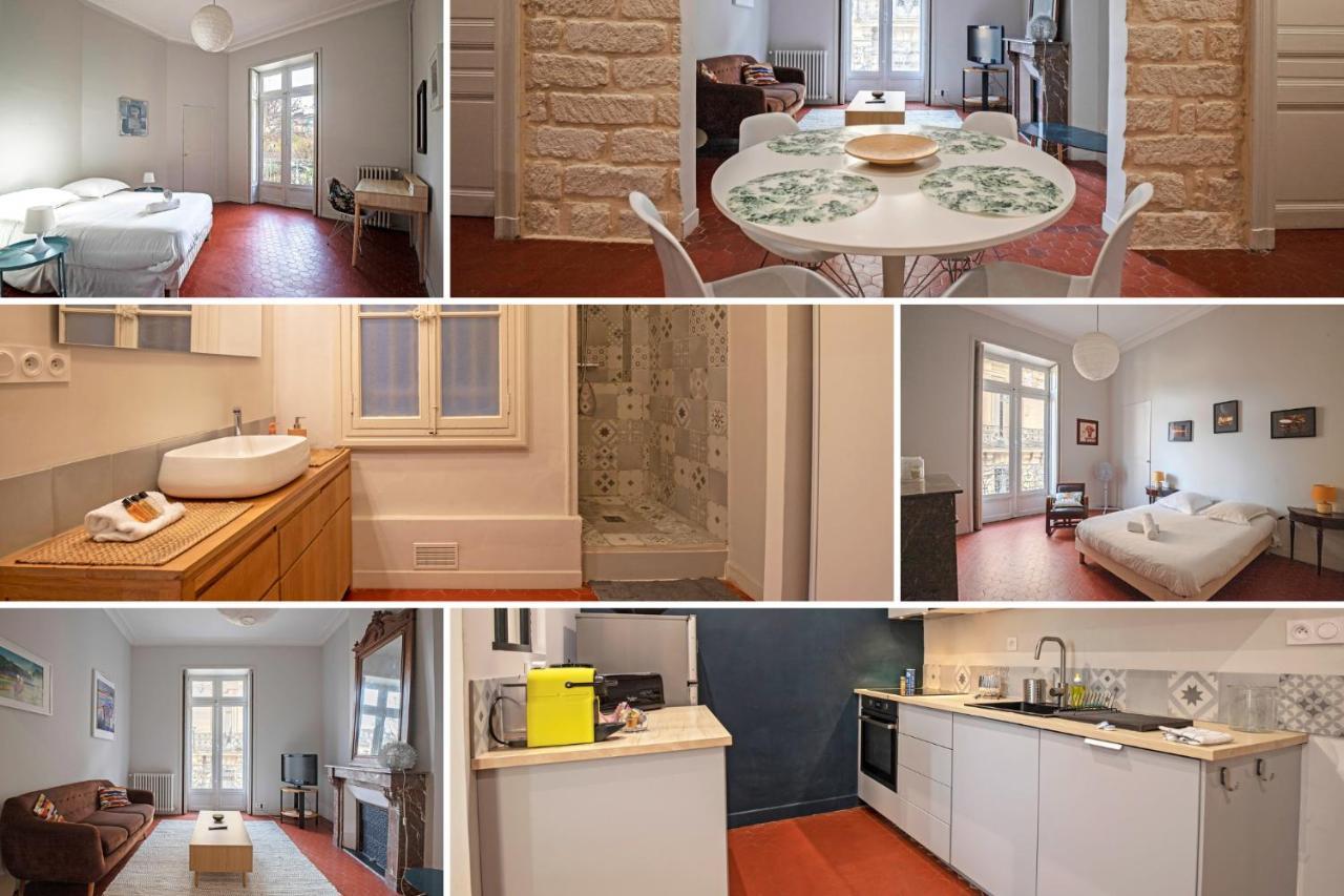 * F3 Haussmannien, Centre-Ville, 4 Pers, Wifi * 몽펠리에 외부 사진