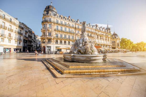 * F3 Haussmannien, Centre-Ville, 4 Pers, Wifi * 몽펠리에 외부 사진